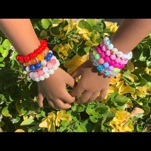Kids beaded bracelets